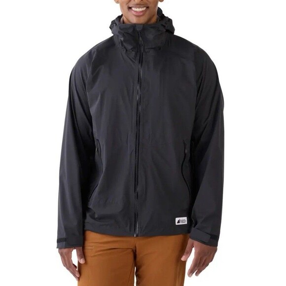 Mountain Equipment Co Hydrofoil Rain Jacket Mens 3XL MEC Hooded Underarm Vents - Picture 2 of 16